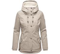 Marikoo Bikoo Ladies` Winter jacket with hood Light Taupe M