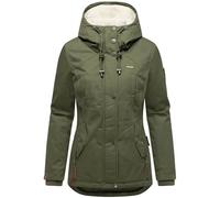 Marikoo Bikoo Ladies` Winter jacket with hood Olive Leaf M