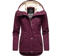 Marikoo Bikoo Ladies` Winter jacket with hood Wine M