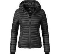 Marikoo Ladies’ Between-Seasons Puffer Jacket Samtpfote Black M