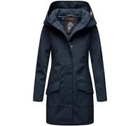 MARIKOO Mayleen Women's Transition Jacket Softshell Coat Breathable with Hood XS - 5XL, blue, L