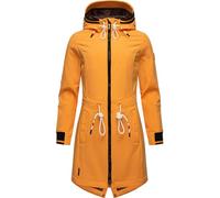 MARIKOO Mount Furnica Women's Transition Jacket Softshell Coat with Hood XS - 3XL, apricot sorbet, M