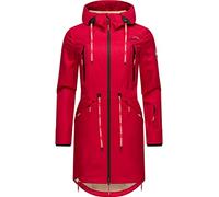 Marikoo Racquellee Women's Softshell Jacket Parka, Transition Jacket, Rain Jacket with Hood Fuchsia M