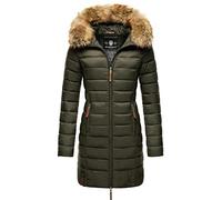 Marikoo Rose Ladies’ Winter Coat | Length: knee-length | Warmth level 3 out of 3 | Soft outer fabric with a matte sheen