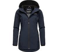 MARIKOO Women's Transition Jacket, Lightweight Jacket with Hood, Honeyberry, XS - XXL, navy, M