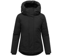 MARIKOO Yeminaa Women's Warm Winter Jacket with Adjustable Hood 16 XS-3XL, black, M