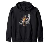 Marillion Tear of a Jester Script Zip Hoodie