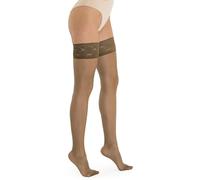 Marilyn 140 Sheer Compression Support Hold Up Stockings Camel 3-ML [Apparel]