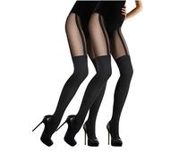 Marilyn 60 Denier Opaque Tights, 2 x black., 40-42