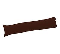 Marilyn Bed & Bath Plain Fabric Draught Energy Saver Excluders Draft Insulator Draft Stopper For Door Window Hallway (Brown, 2)