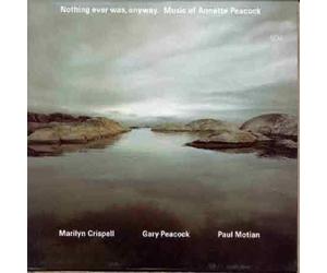 Marilyn Crispell - Nothing Ever Was Anyway: Annette Peacock [New CD] Germany - I