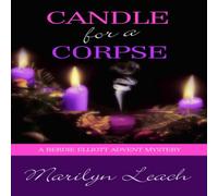 Marilyn Leach Candle for a Corpse Paperback Book Marilyn Leach Multicolor