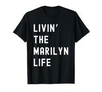 Marilyn Living The Marilyn Life Name Value Graphic T-Shirt