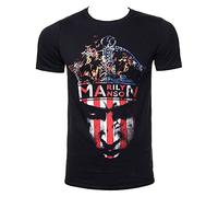 Marilyn Manson - Crown Mens S/S T-Shirt in Black, Large, Black