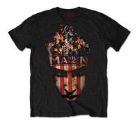 Marilyn Manson Crown T-Shirt in Black | Size: Small Marilyn Manson Black S