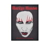 Motörhead Patch – Marilyn Manson Face – 10 x 8 cm