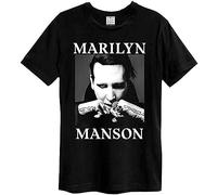 Amplified T-shirt - Marilyn Manson Fists Amplified - Black - Size S - A600z