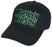 Manson Marilyn - Marilyn Manson Official Logo Cap (Black)