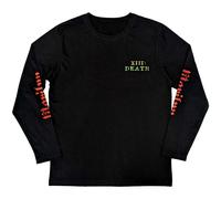 Marilyn Manson Men's Death Back & Sleeve Print Long-Sleeved T-Shirt in Black | Size: Medium Marilyn Manson Black M