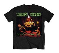 Marilyn Manson Portrait of an American Family Official Tee T-Shirt Mens Unisex (Small)