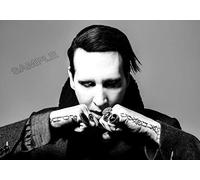 Marilyn Manson Poster Rock Band Heavy Metal Gothic Photo Wall Art Picture Poster A4