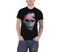 Marilyn Manson T Shirt We are Chaos Back Print Logo Official Black
