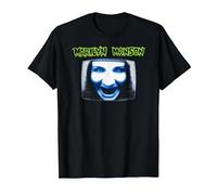 Marilyn Manson TV with Logo T-Shirt, Men, Black, X-Large