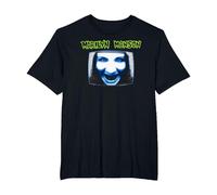 Marilyn Manson TV with Logo T-Shirt, Men's Big and Tall, Black, 3X Tall