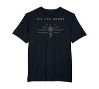 Marilyn Manson We are Chaos Tracklist T-Shirt, Men's Big and Tall, Black, 6X Tall