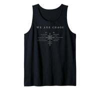 Marilyn Manson We are Chaos Tracklist Tank Top, Men, Black, Medium