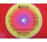 Marilyn McCoo & Billy Davis Jr - McCoo, Marilyn & Billy Davie Jr Look What You've Done To My Heart 7" ABC ABC4191 EX 1977 red vinyl