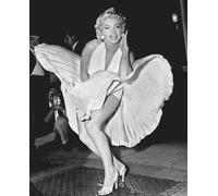 MARILYN MONROE - 7 Year Itch - Classic Movie Promo Poster - Poster Size : A2