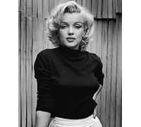 Marilyn Monroe American Singer Actor Celebrity Black White Print Poster Wall Art Picture A4 +