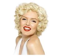 Marilyn Monroe Blonde Curled Hair Wig