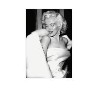 Marilyn Monroe Canvas Poster Bedroom Decor Sports Landscape Office Room Decor Gift Unframe-style 12x18inch(30x45cm)