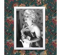 Marilyn Monroe Chanel Advertisement Wall Art Poster Print Various sizes framed or unframed (A3 Framed - White Frame)