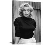 Marilyn Monroe Fashion Shoot Canvas Wall Art Picture Print (12x8in)