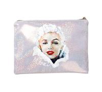 Marilyn Monroe Gifts for Women Make Up Bag Cosmetic Bag Pouch Travel Makeup Pouch Storage Organiser for Women Glitter Bag