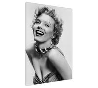 Marilyn Monroe Lipstick Iconic Celebrity Wall Art Prints - Stylish Canvas Decor for Office, Bedroom, Home Large (30 x 20 cm - 12" x 8" inch)