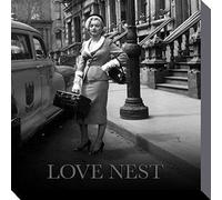 Marilyn Monroe "Love Nest Canvas Print, Multi-Colour, 40 x 40 cm