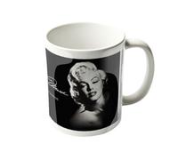 Marilyn Monroe Noir Mug White/black (One Size)