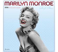 Marilyn Monroe OFFICIAL | 2026 12 x 24 Inch (Hanging) Monthly Square Wall Calendar | Foil Stamped Cover: Original BrownTrout-Kalender [Mehrsprachig] [Kalender]