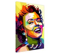 Marilyn Monroe Pop Art Iconic Celebrity Wall Art Prints - Stylish Canvas Decor for Office, Bedroom, Home Large (30 x 20 cm - 12" x 8" inch)