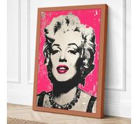Marilyn Monroe Pop Pop Art Canvas Wall Art Print 30x20 Inch