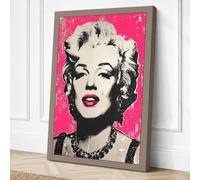 Marilyn Monroe Pop Pop Art Canvas Wall Art Print 30x20 Inch