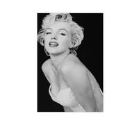 Marilyn Monroe Poster (9) Canvas Poster Bedroom Decor Sports Landscape Office Room Decor Gift Unframe-style 20x30inch(50x75cm)