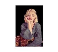 Marilyn Monroe Poster Canvas Poster Bedroom Decor Sports Landscape Office Room Decor Gift Unframe-style 08x12inch(20x30cm)