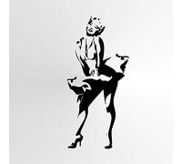 Marilyn Monroe Reusable Stencil A3 A4 A5 & Bigger Sizes Movie Star Actress Singer / Marilyn3 (Reusable Mylar, A4 Size - 210 x 297 mm, 8.3 x 11.7 in)