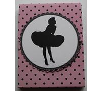Marilyn Monroe Small Note Book Notebook with Magnetic Fastener (Silhouette)