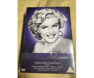 Marilyn Monroe Studio Stars Collection Vol. 1 DVD 7-Disc Set NEW & SEALED